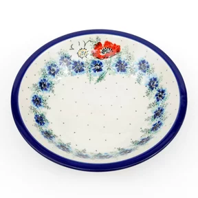 Talerz ceramiczny, głęboki 026 21,5 cm<br>2511X Polskie kwiaty